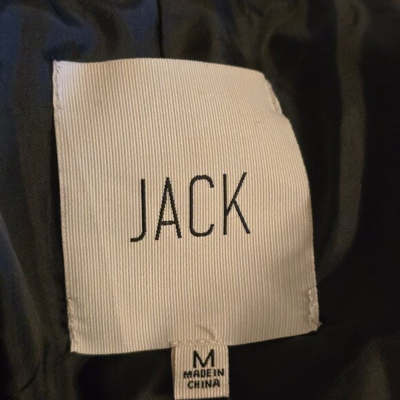 JACK by BB Dakota Aztec Stripe Belted Wrap Coat Jacket sz M - Picture 4 of 6